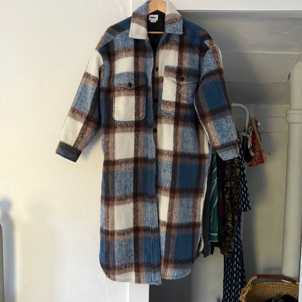 Obey plaid jacket